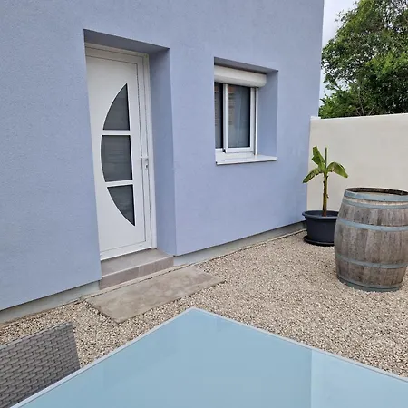 Appartement Joli T2 Cosy Avec Jardin Privatif à Frontignan Extérieur photo